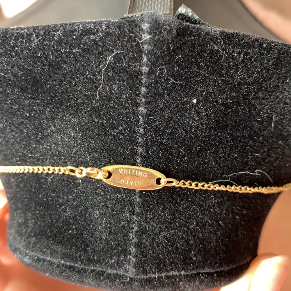 Whiting & Davis butterfly necklace - Picture 4 of 4